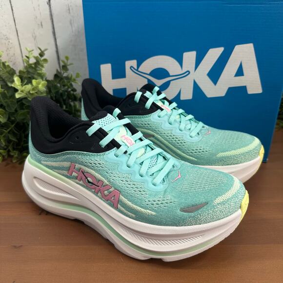 Hoka Women's Bondi 9 Cushioned Road Running Shoes Size 6 - Picture 3 of 9